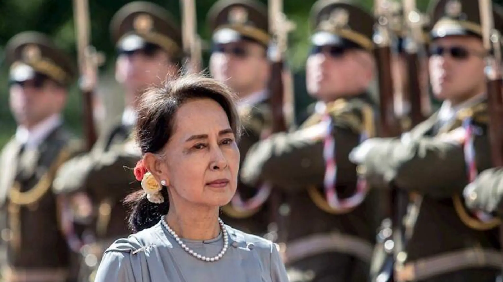 golpe de estado en birmana imagenes Aung San Suu Kyi